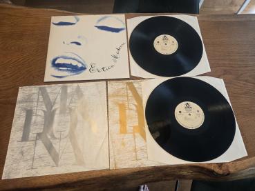 Madonna ‎– Erotica 1992  Maverick ‎– 9362-45031-1, Sire ‎– 9362-45031-1, Warner Bros. Records ‎– 9362-45031-1, Warner Bros. Records ‎– WX 491 Doppel LP Europäische Pressung VG+/NM